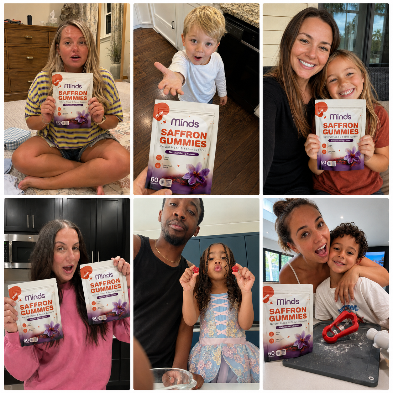 Minds Saffron Gummies