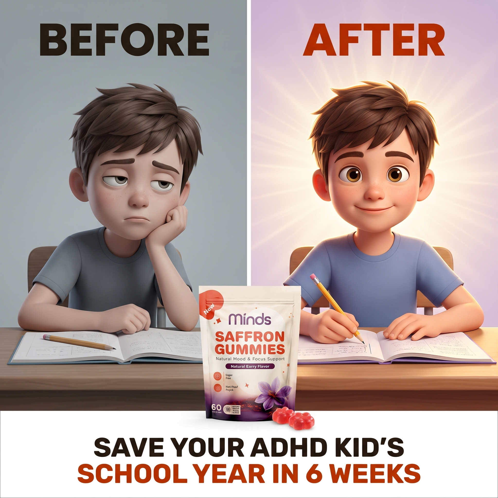 Minds Saffron Gummies